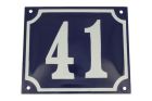 Hausnummer emailliert 18x15 cm
