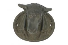 Replik Gusseisen Ochsenkopf Maße 17,5cm × 14cm
