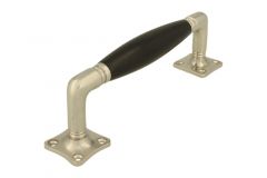 Ziehgriff 170mm Nickel matt Ebenholz