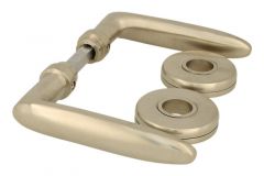 Türgriff "Dudok" Nickel matt Drückerpaar