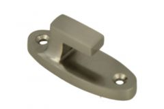 Haken Nickel matt "Tonnen Design"