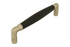 Küchengriffe 20er Jahre Nickel matt. Lochabstand 160mm
