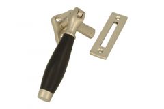 Kippbar Fensterverschluss Nickel matt Ebenholz (1936)