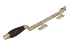 Fensterfeststeller Nickel matt Bakelit 315mm