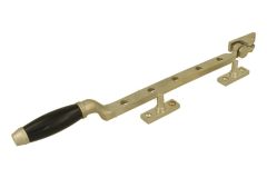 Fensterfeststeller Nickel matt Ebenholz (1929) 315mm