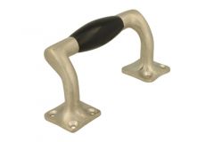 Schiebefenster Griff 115mm Nickel matt Bakelit (1932)