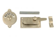Frei-Besetzt WC-Verschluss 70×39mm Nickel matt