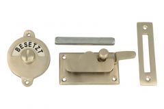 Frei-Besetzt WC-Verschluss Nickel matt 70×39mm