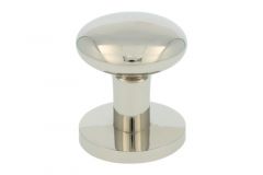 Haustürknopf Kugelform glänzendes Nickel