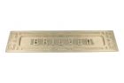 Briefschlitz Haustür "BRIEVEN" Nickel matt