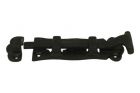 Türschieber klein schwarz pulverbeschichtet Gusseisen