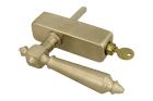 Fenstergriff Dreh/Kipp abschließbar (1890) Nickel matt