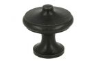Knopf Gusseisen schwarz groß Ø 33mm H34mm