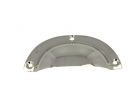 Griffmuschel Messing vernickelt 100x40mm gegossen 70 Gramm