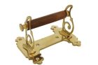 Toilettenpapierhalter Elegantes Modell Messing poliert