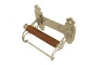 Toilettenpapierhalter Elegantes Modell Nickel matt