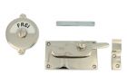 Frei-Besetzt Verschluss 92×52mm Messing vernickelt