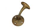 Handlaufhalter Messing patiniert, hohlen Sattel
