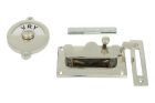 Vrij-bezet Verschluss Messing vernickelt 92x52mm