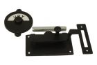 Vrij-bezet Verschluss schwarz pulverbeschichtet 92x52mm
