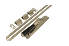 Treibriegel Nickel matt Ebenholz (1908)