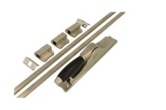 Treibriegel Nickel matt Ebenholz (1932)