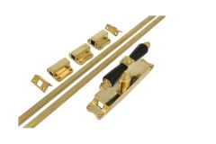 Basküleverschluss Messing poliert Ebenh. (1900)