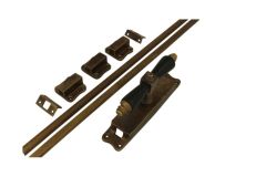 Basküleverschluss Messing patiniert Ebenh.(1900)