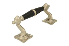 Ziehgriff 160mm Nickel matt Bakelit (1895)