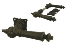 Türgriff Gusseisen Drückerpaar