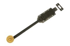Türschieber Messing poliert/Gusseisen 340x50mm (L×B)