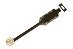 Türschieber Messing vernickelt/Gusseisen 315x50mm (L×B)