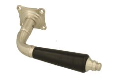 Einzelner Türgriff Nickel matt Ebenholz (1904)