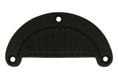 Griffmuschel schwarz 95x50mm