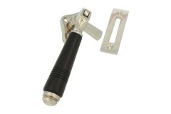 Kippbar Fensterverschluss Messing vernickelt Ebenholz (1908)