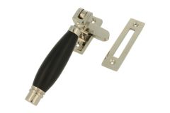 Kippbar Fensterverschluss Messing vernickelt Ebenholz (1928)