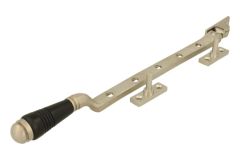 Fensterfeststeller Nickel matt Bakelit 300mm (1908)