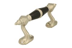 Ziehgriff 145mm Nickel matt Bakelit (1900)