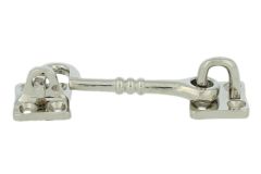 WC-Kajüthaken Messing vernickelt